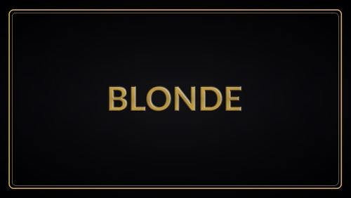 Blonde